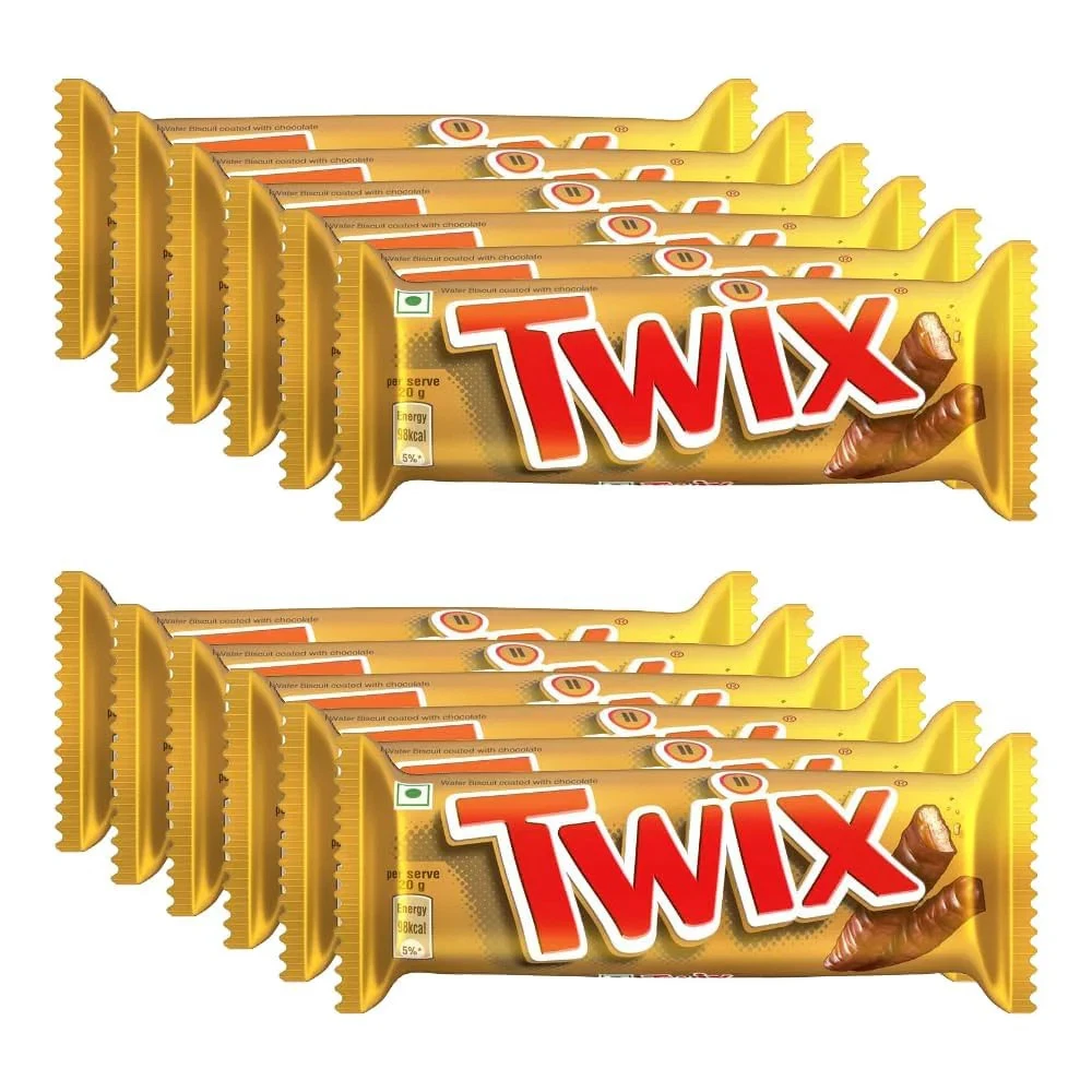 Mars Twix Twin Bar, 50 G – Pack of 25 - Image 6