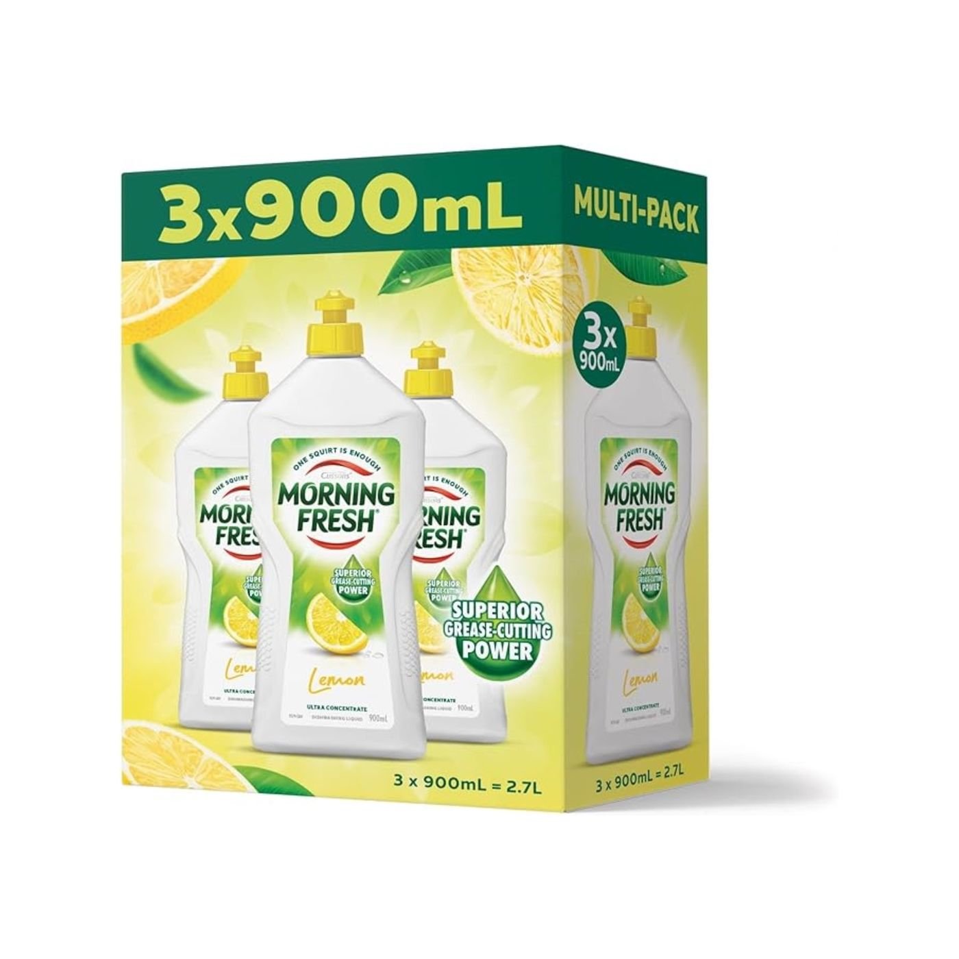 Morning Fresh Dishwashing Liquid Lemon 900mL - Image 2